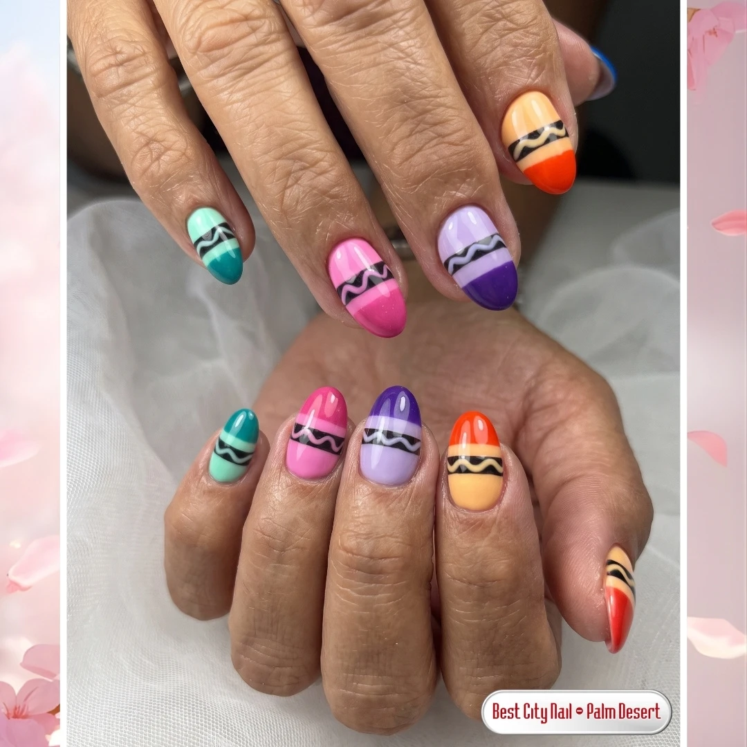 Nail colours